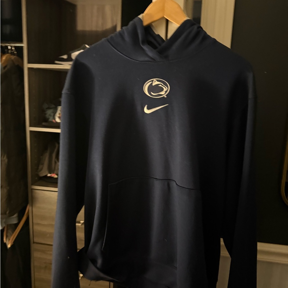 Nike High Quality Dri Fit Nike Navy Blue Men's Hoodie
